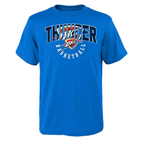 Outerstuff NBA Boys Oklahoma City Thunder 4-20 Hot Shot Short Sleeve Tee