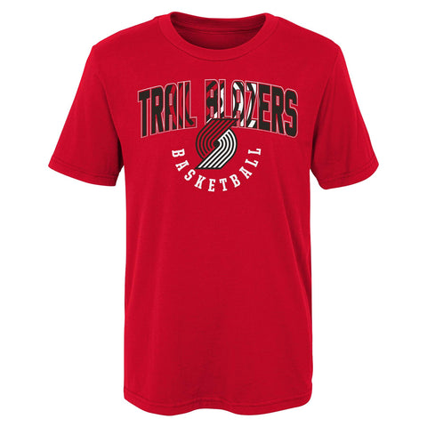 Outerstuff NBA Boys Portland Trail Blazers 4-20 Hot Shot Short Sleeve Tee