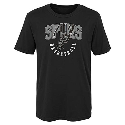 Outerstuff NBA Boys San Antonio Spurs 4-20 Hot Shot Short Sleeve Tee