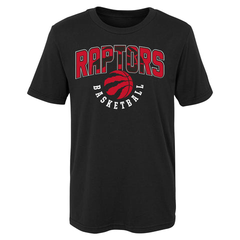 Outerstuff NBA Boys Toronto Raptors 4-20 Hot Shot Short Sleeve Tee