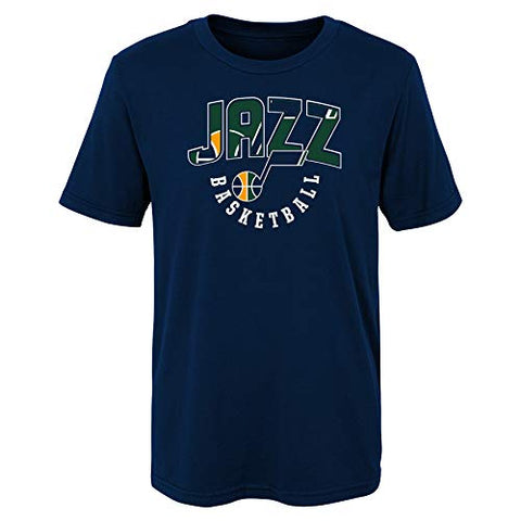 Outerstuff NBA Boys Utah Jazz 4-20 Hot Shot Short Sleeve Tee