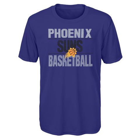 Outerstuff NBA Youth Boys Performance Long and Short Sleeve T-Shirt Combo, Phoenix Suns