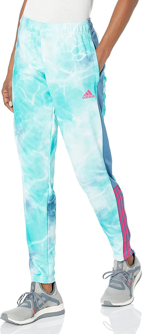 Adidas Womens Tiro Pants Altered Blue/Mint Rush/Team Real Magenta