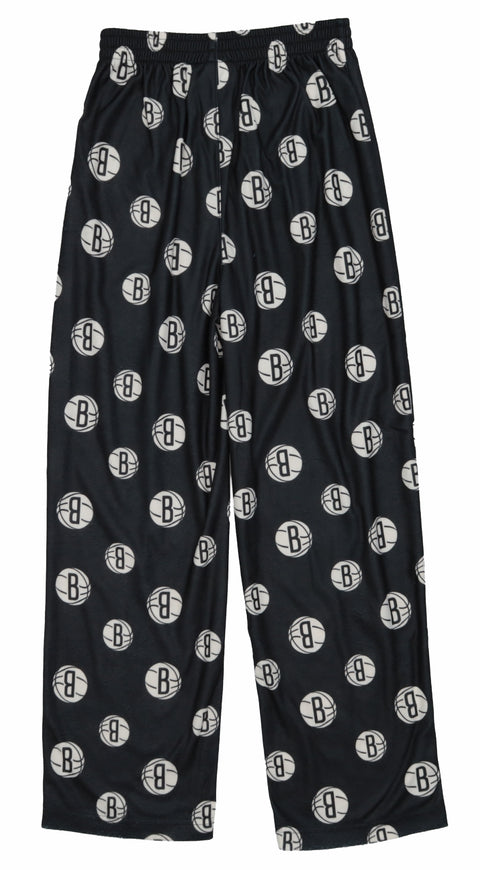 Outerstuff NBA Boys Youth Lounge Pant, Brooklyn Nets, Team Color