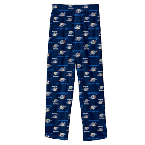 Outerstuff NBA Boys Youth Lounge Pant, Oklahoma City Thunder, Team Color