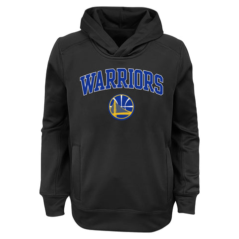 Outerstuff NBA Boys Youth Replen Loose Ball Performance Hoodie - Golden State Warriors