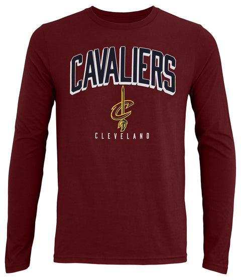 Outerstuff NBA Boys Youth Replen Long Sleeve Dunked T-Shirt, Cleveland Cavaliers