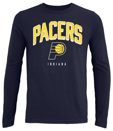 Outerstuff NBA Boys Youth Replen Long Sleeve Dunked T-Shirt, Indiana Pacers