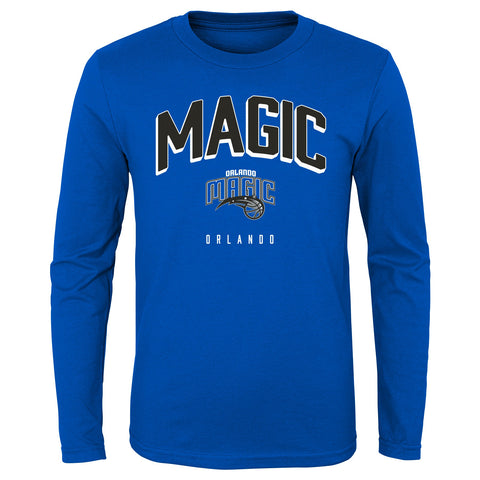 Outerstuff NBA Boys Youth Replen Long Sleeve Dunked T-Shirt, Orlando Magic