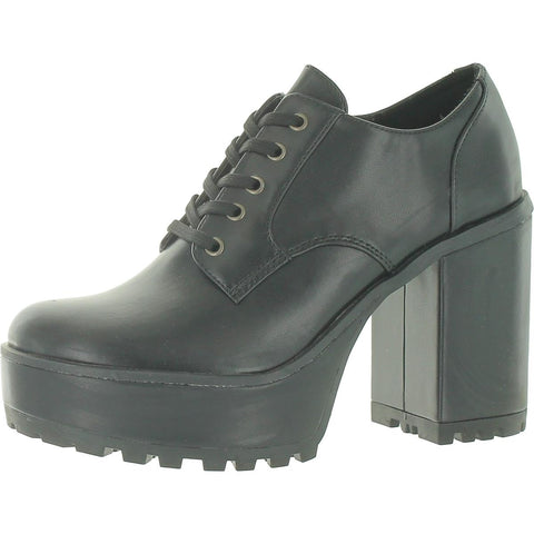Steve Madden Women's Persey Oxford, Black Paris