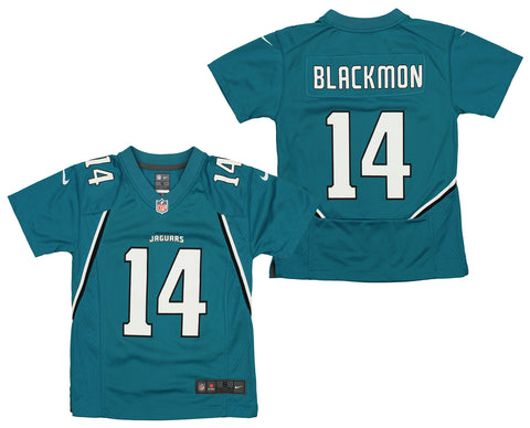 Nike NFL Youth Jacksonville Jaguars Justin Blackmon # 14 Game Jersey, Teal