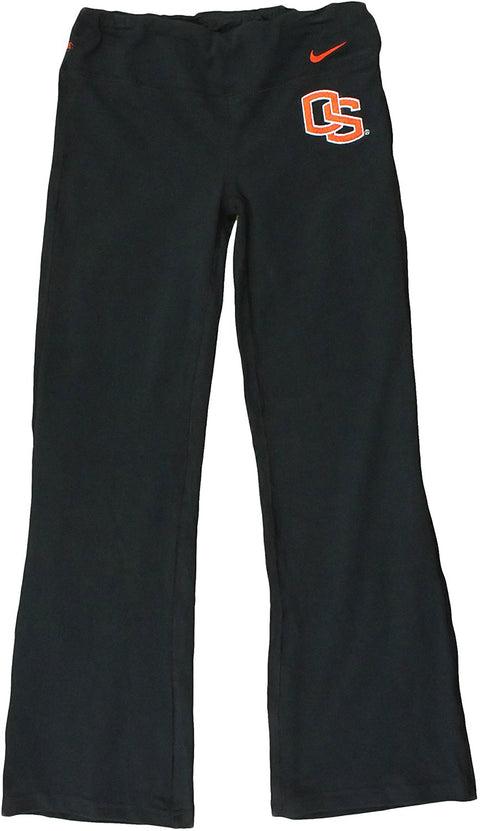 Nike NCAA Big Girls Youth Oregon State Beavers DriFIT Athletic Yoga Pants, Black