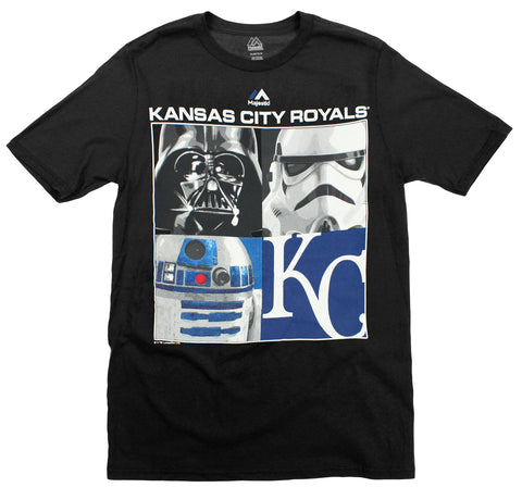 Kansas City Royals MLB Big Boys Youth Star Wars Main Character T-Shirt