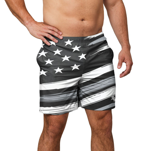 FOCO MLB Chicago White Sox Americana Traditional Swim Trunks - Mens