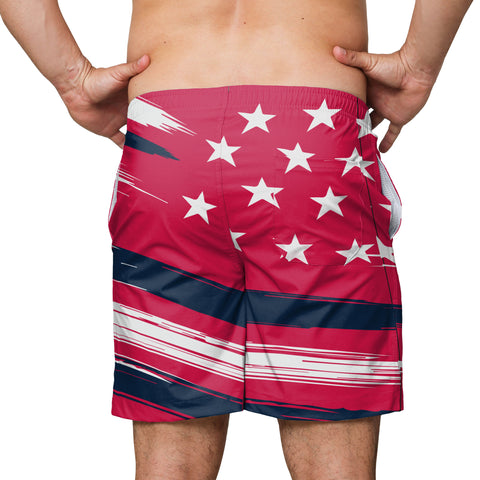 FOCO MLB St. Louis Cardinals Americana Traditional Swim Trunks - Mens