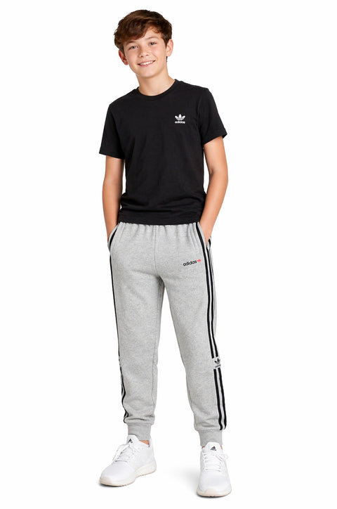 adidas Originals Youth Boys 8-20 Itasca Joggers Sweatpants, Grey