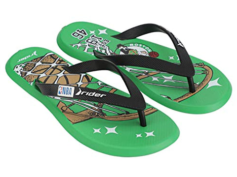 Rider NBA Men's R1 Thong Sandal, Boston Celtics