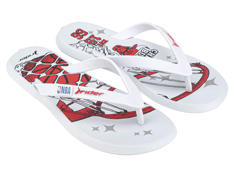 Rider NBA Men's R1 Thong Sandal, Chicago Bulls