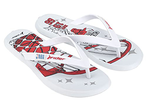 Rider NBA Men's R1 Thong Sandal, Chicago Bulls