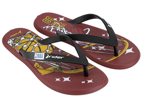 Rider NBA Men's R1 Thong Sandal, Miami Heat