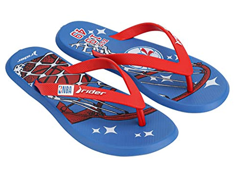 Rider R1 NBA Athletic Flip-Flops for Men, Philadelphia 76ers