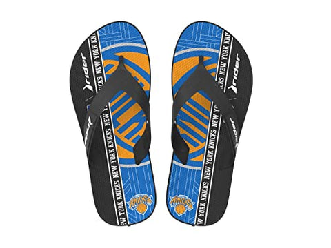 Rider Strike III NBA Athletic Flip-Flops for Men, NY Knicks