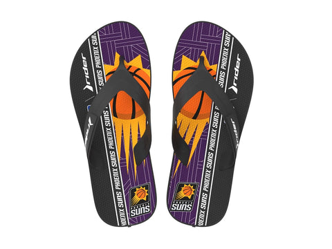 Rider Strike III NBA Athletic Flip-Flops for Men, Phoenix Suns