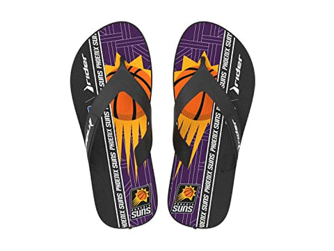 Rider Strike III NBA Athletic Flip-Flops for Men, Phoenix Suns