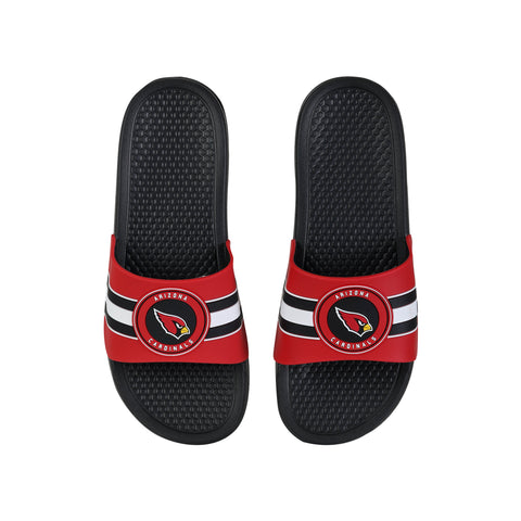 FOCO NFL Arizona Cardinals 2022 Stripe Raised Slide - Mens