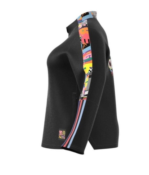 adidas Plus Size Pride Tiro '21 Track Jacket Black/Multicolor