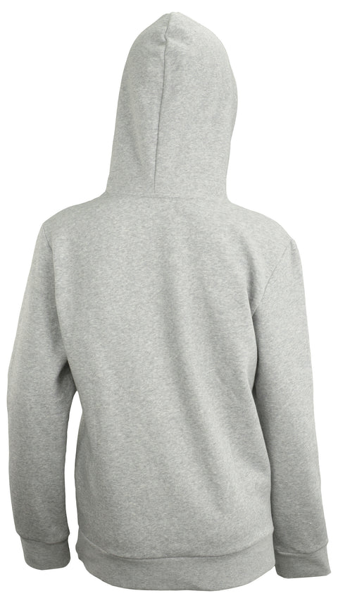 Adidas Womens Bos Two Tone Hooded Graphic Sweatshirt