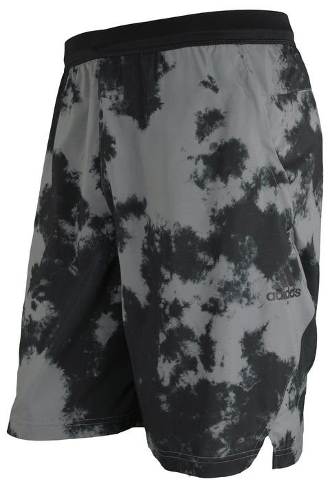 Adidas Mens M Axis Bp Wvn Grefou/Black Unlined Half Short