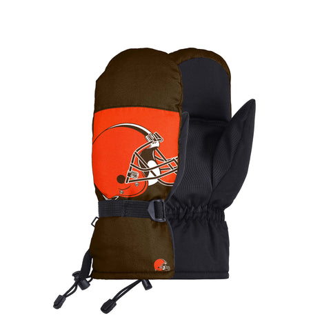 FOCO NFL Cleveland Browns Frozen Tundra Insulated Mitten