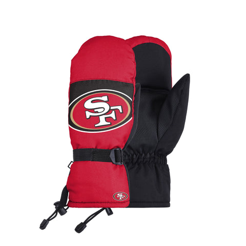 FOCO NFL San Francisco 49ers Frozen Tundra Insulated Mitten