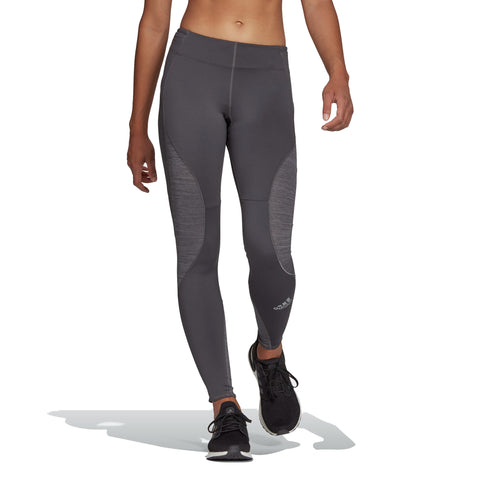 adidas Fast Running Primeblue Leggings Grey Six/Grey Four