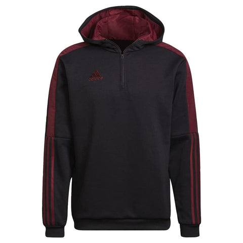 Adidas Mens Tiro Hoodie St Hooded Sweatshirt, Black