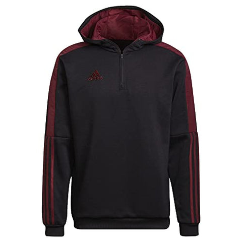 Adidas Mens Tiro Hoodie St Hooded Sweatshirt, Black