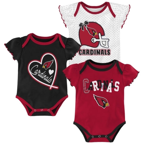 Outerstuff NFL Cardinals Nb/Inf Creeper Set