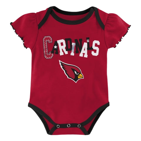 Outerstuff NFL Cardinals Nb/Inf Creeper Set