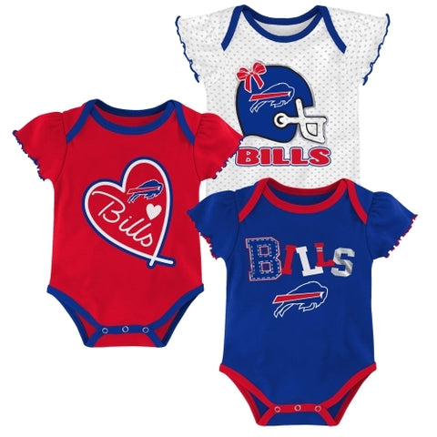 Outerstuff NFL Bills Nb/Inf Creeper Set