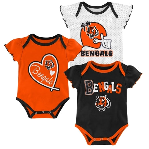 Outerstuff NFL Bengals Nb/Inf Creeper Set