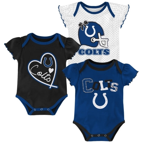 Outerstuff NFL Colts Nb/Inf Creeper Set
