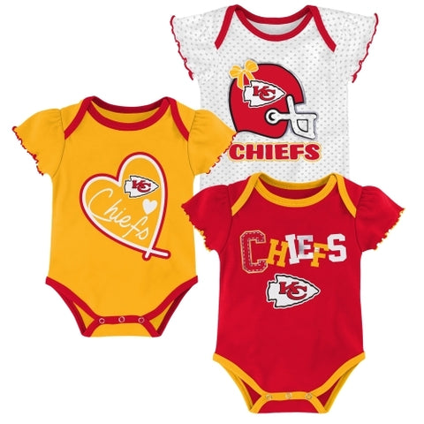 Outerstuff NFL Chiefs Nb/Inf Creeper Set