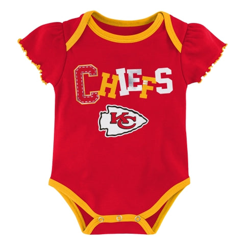 Outerstuff NFL Chiefs Nb/Inf Creeper Set
