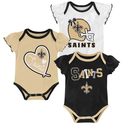 Outerstuff NFL Saints Nb/Inf Creeper Set