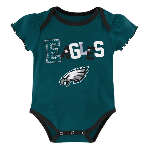 Outerstuff NFL Eagles Nb/Inf Creeper Set