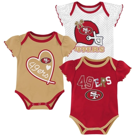Outerstuff NFL 49ers Nb/Inf Creeper Set