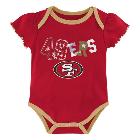 Outerstuff NFL 49ers Nb/Inf Creeper Set