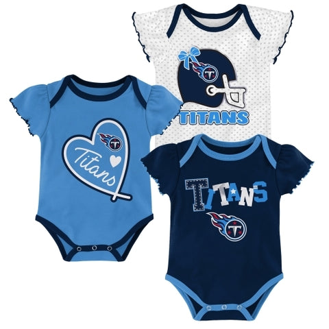 Outerstuff NFL Titans Nb/Inf Creeper Set