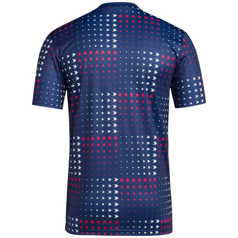 Adidas Mens Inter Miami CF MLS Preshi Short Sleeve Jersey